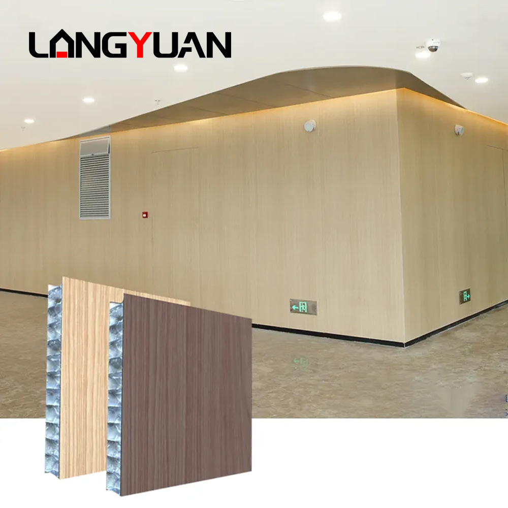 Panel Honeycomb Aluminium 18mm untuk Lemari dan Pintu Dapur Pabrik Panel Honeycomb Aluminium