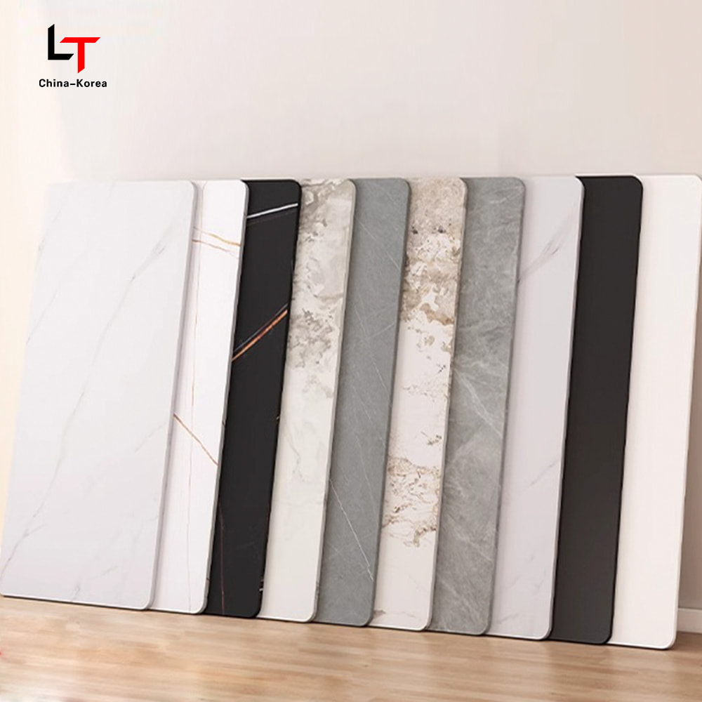 Panel Kristal Karbon PVC 1220 × 2440Mm Pelapis Dinding Dekoratif Tahan Air Tahan Api untuk Dalam Ruangan Luar Ruangan dengan Lapisan UV