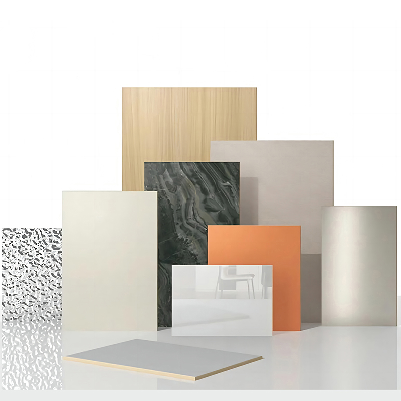 Lembaran Kristal Karbon PVC Ringan Kepadatan Tinggi Anti Gores Tebal 5mm-8mm untuk Dekorasi Kamar Mandi Hotel Komersial Panel Dinding Tahan Lama Kelas B1 Tahan Api