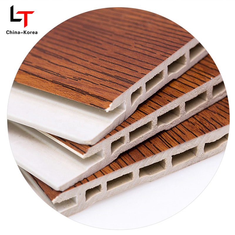 Melinco Dekorasi Interior Batu Imitasi Tekstur Panel Datar Panel Langit-langit PVC Lembaran Air Papan Dinding Butir Marmer