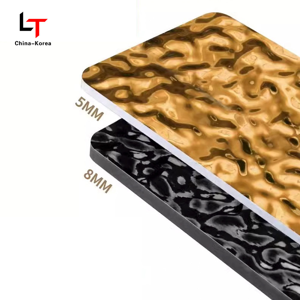 Panel dinding dekoratif butiran kayu PVC ramah lingkungan 1220×2440mm untuk pelapis dinding dalam ruangan tahan air tahan gores mudah dipasang