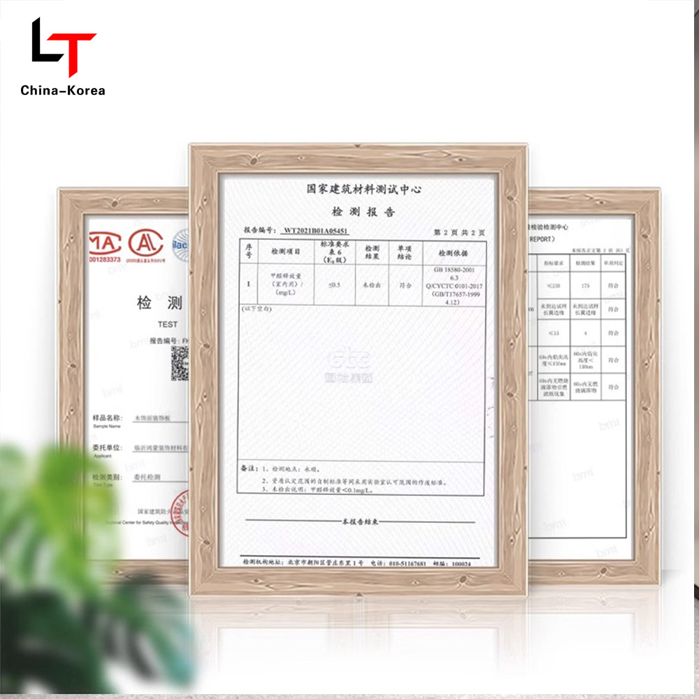 Panel dinding dekoratif butiran kayu PVC ramah lingkungan 1220×2440mm untuk pelapis dinding dalam ruangan tahan air tahan gores mudah dipasang