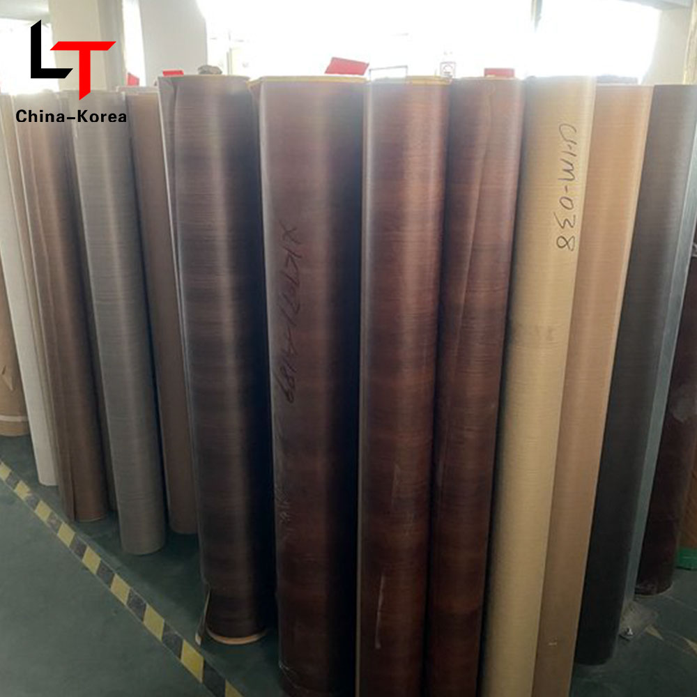 Film Transfer Panas Laminasi Cetak 3D 5D Film Dekorasi Furnitur PVC Foil Tekan Vakum untuk Panel Dinding Pintu Papan UV WPC