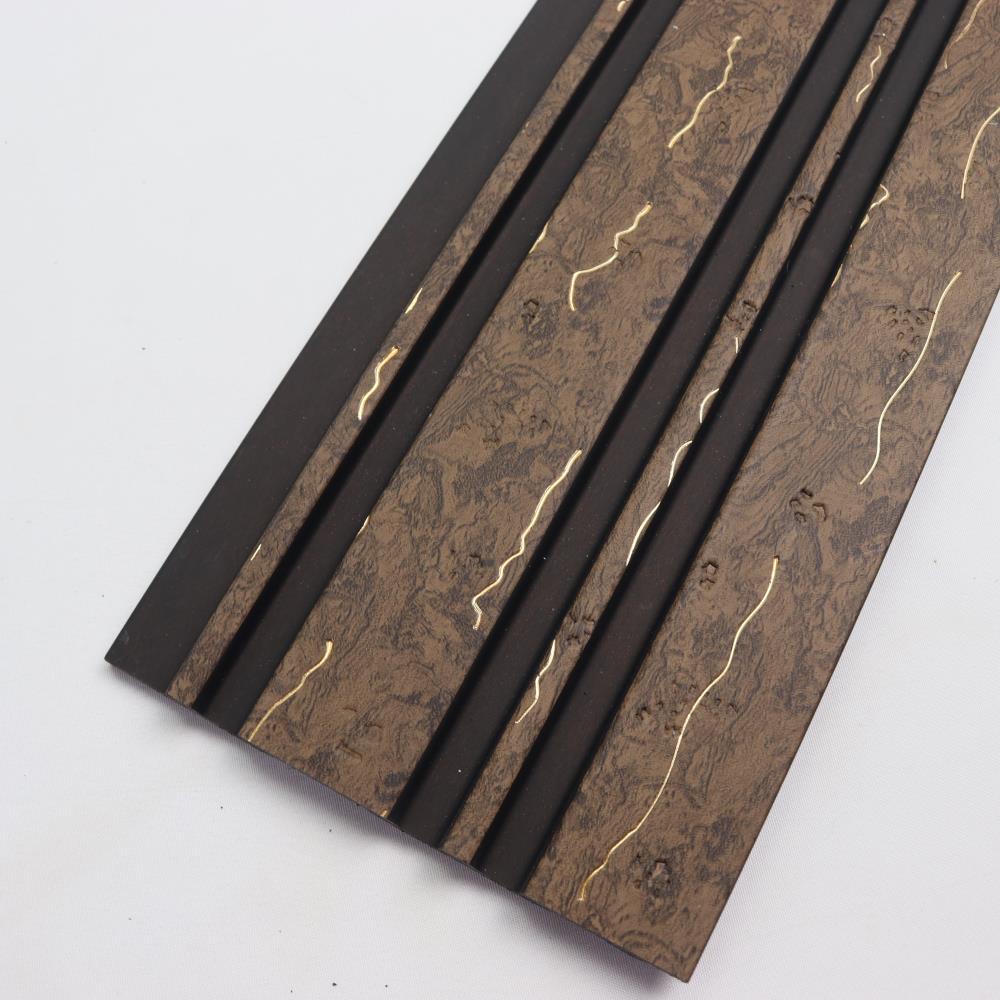 Pabrik Dalam Ruangan Panel De Dikupas PS Panel Dinding Wallpaper Pelapis Dinding Wallpaper Lainnya 30Cm Ps Busa Panel Dinding Ps Cetakan Coklat