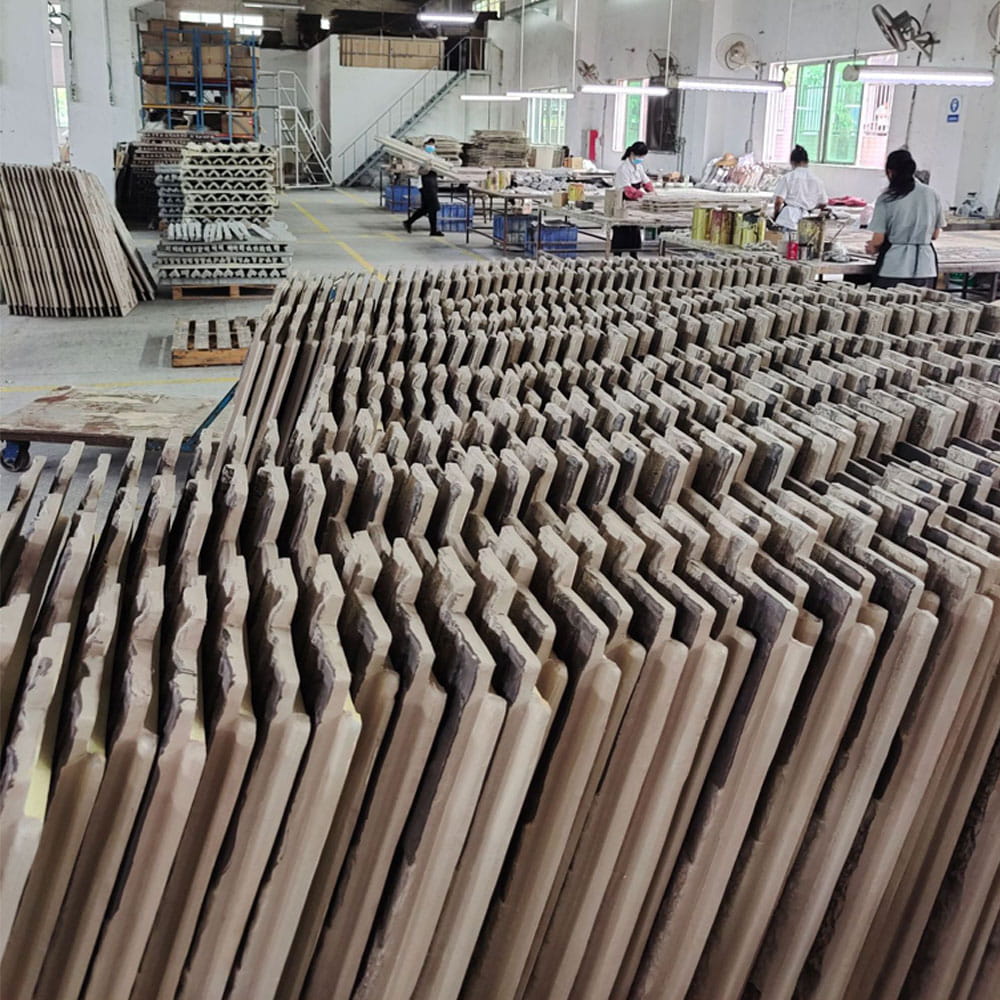 60*30Cm Dekorasi Lembar Veneer Dekoratif Panel Dinding Batu Pu Poliuretan Palsu Batu Buatan untuk Rumah