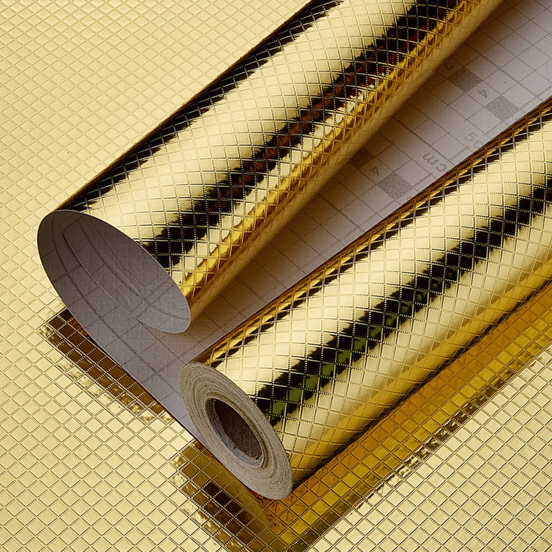 Wallpaper Grosir Stiker Dinding Berperekat, Stiker Dinding PVC untuk Ruang Makan Kamar Tidur Ruang Tamu Wallpaper Anti Tabrakan