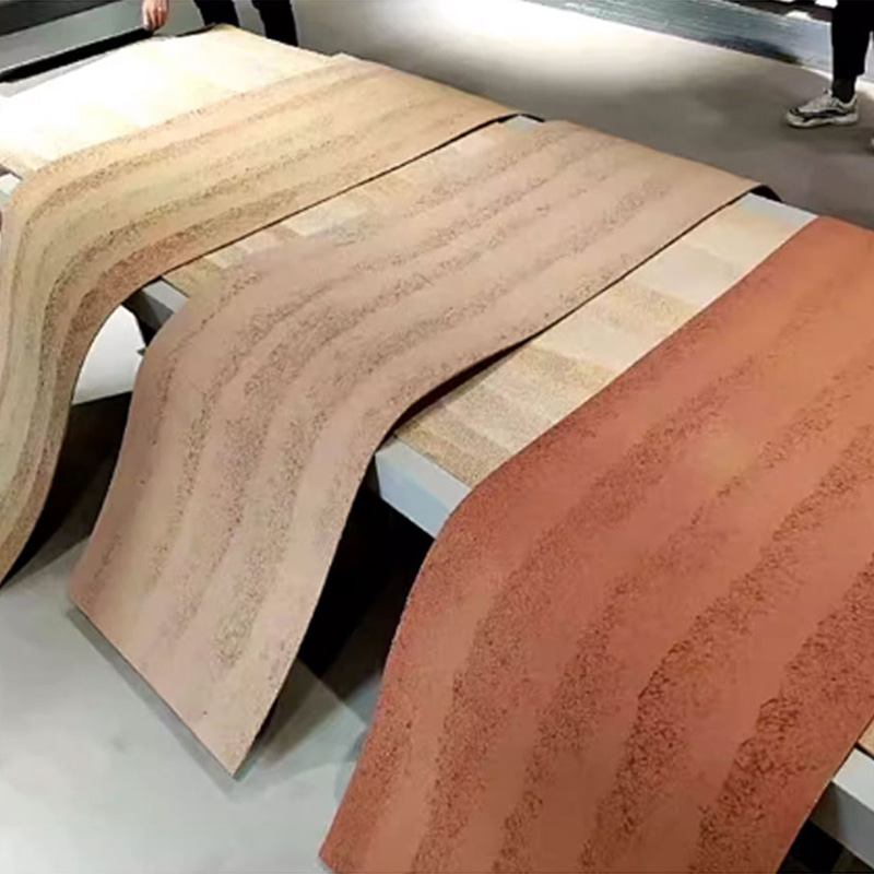 Desain Modern Panel Dinding Ringan Tahan Api Bahan Baru Pelapis Batu Lembut Ubin MCM Fleksibel Penutup Dinding Batu Linier