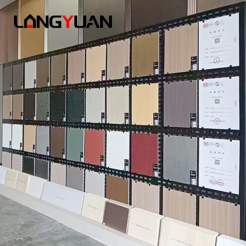 Panel Dinding PVC Arang Bambu